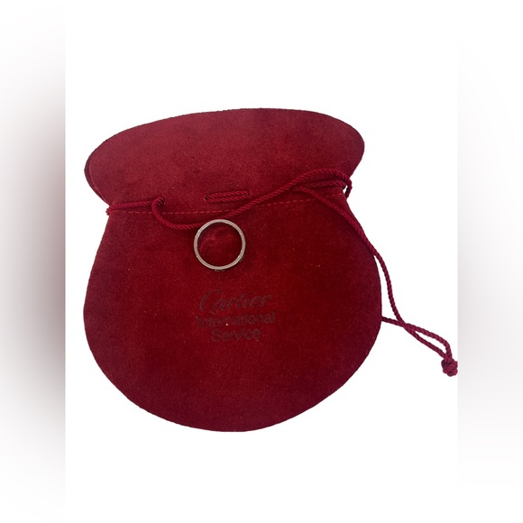 CARTIER 18K White Gold 5.5mm LOVE Ring - Picture 2 of 6